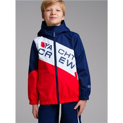 Куртка текстильная с полиуретановым покрытием для мальчиков (ветровка)