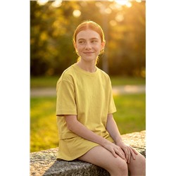Костюм из футера для девочки оверсайз Happyfox