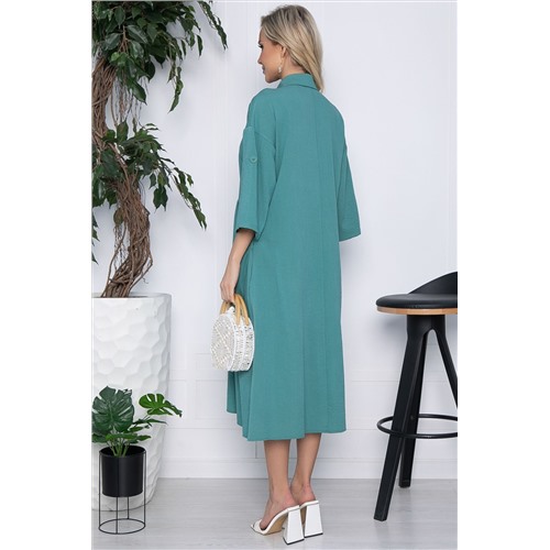 Платье Индира (малахит ХИТ) П10541 Размер 54 можно и 56 померить