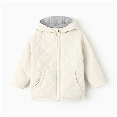 Куртка детская KAFTAN, размер 32 (110-116 см), молочный