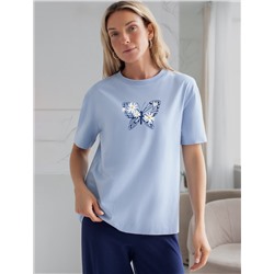 VILATTE Футболка D49.136