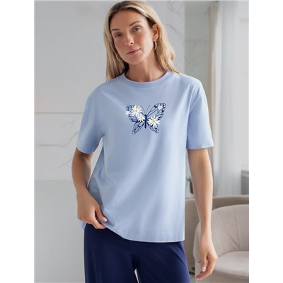 VILATTE Футболка D49.136