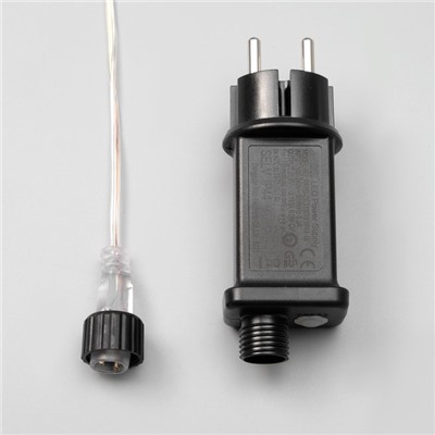 Светодиодная фигура «Комета» 3.5 м, пластик, 9 нитей, 31 В, свечение оранжевое