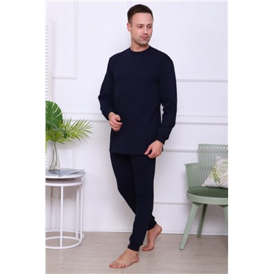 1056 Костюм мужской домашний (Синий)