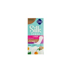 Ola! Silk sense Large Ежедневные женские прокладки 20шт Солнечная ромашка