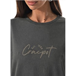 Женская футболка свободная CRACPOT