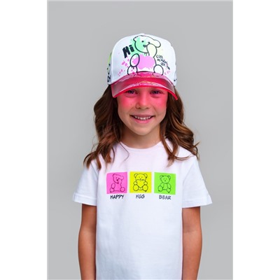 Кепка текстильная для девочек PLAYTODAY, 1123008