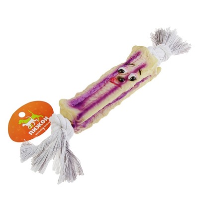 Игрушка на канате «Грустная палка» для собак, 30 см (игрушка 15.5 см)