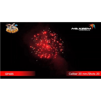 Фейерверк GP485 Калейдоскоп / Kaleidoscope (0,8" х 20)