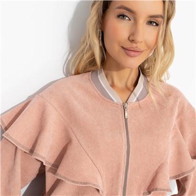 Бомбер из вельвета на кулиске, Всё про неё