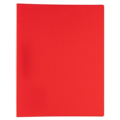 Папка с боковым зажимом пластиковая Classic EC256154 красная 500 мкм 15 мм Expert Complete