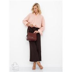 Сумка женская кожаная 2352Y wine red Polina&Eiterou