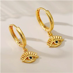 Акц -12% Серьги с замком кольцо арт. 11 8090 (id 254706)