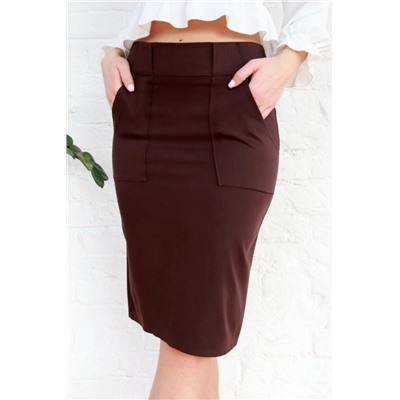 Юбка 20633 (Шоколад)
