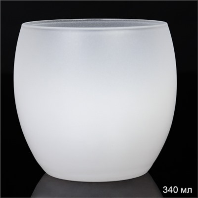 Стакан 340 мл Фрост Уайт / L0998 /уп 12/ низкий-- Люминарк