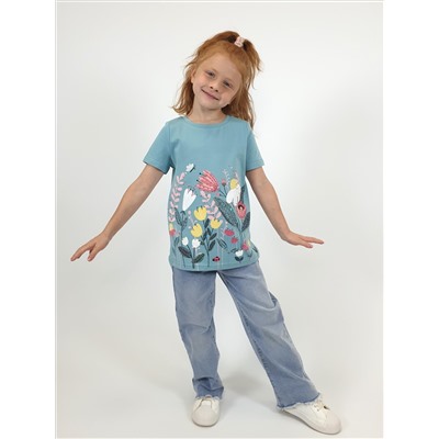 6-76-8. (Фуфайка для девочки, Лунева )