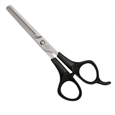 Dewal Парикмахерские ножницы филировочные / Easy Step 9612ASN, 6,5", черный 2245