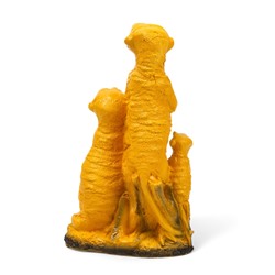 Садовая фигура из гипса «Суррикаты», 36.5×14×22 см