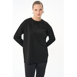 Лонгслив Эшли (чёрный)