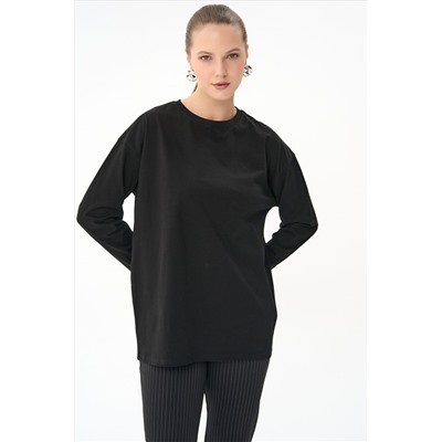 Лонгслив Эшли (чёрный)