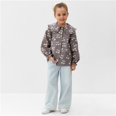 Рубашка детская с воротником KAFTAN, размер 30 (98-104 см)