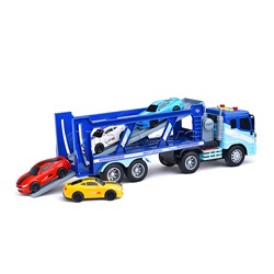 Машина "Автовоз. Перевозчик." (свет, звук) в коробке