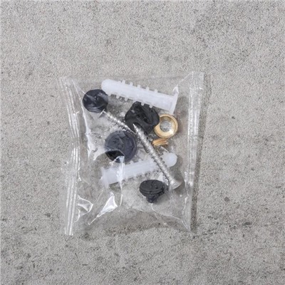 Держатель для туалетной бумаги с полочкой 6,5×16×11,5 см, цвет чёрный
