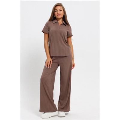 Костюм женский 26009 (Коричневый)