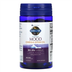 Minami Nutrition, Суперкритикал Муд, рыбий жир Омега-3, 500 мг, 60 капсул