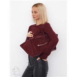 Сумка женская кожаная 999027NN wine red Natale Navetta