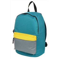 Рюкзак Creativiki STREET BASIC 16,8 л голуб. 40х28х15 см мягкий 1 секц. молния универс.