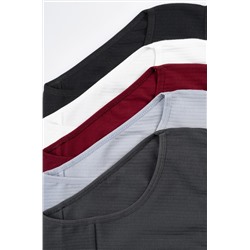 Трусы для девочки в рубчик 5шт. Happyfox