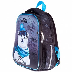 Рюкзак Ergonomic mini "Bear travel" 35х27х13см EVA материал нагрудная стяжка светоотраж. 1 отделение 2 кармана и 1 потайной на спинке в комплекте с термосумкой