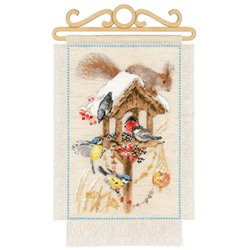 Набор для вышивания Риолис 1751 Дача. Зима, 20*30 см