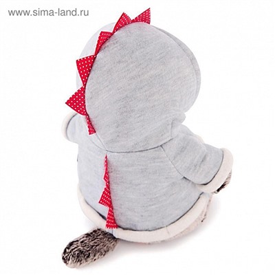 Мягкая игрушка «Кот Басик», в толстовке дракончик, 19 см, МИКС