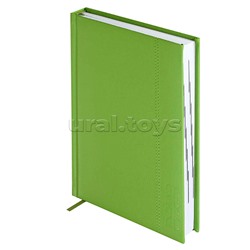 Ежедневник датированный 2026 Escalada, А5, 176 л., Наппа салатовый