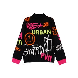 Свитер трикотажный для девочек