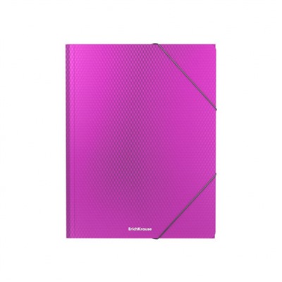 Папка на резинке А4 50380 Diagonal Vivid ассорти 600мкм ErichKrause