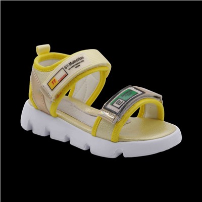 Босоножки DV894-2-2 желтые