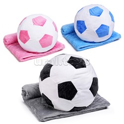 Мягкая игрушка "Мягкий мяч" с пледом (110х150)