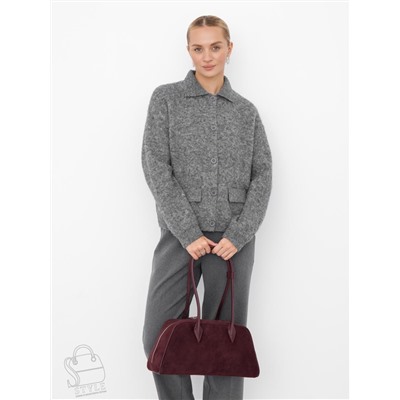 Сумка женская кожаная 990180NN wine red Natale Navetta