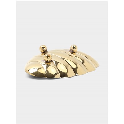 Блюдо «Ракушка», 13×9×3.5 см, латунь