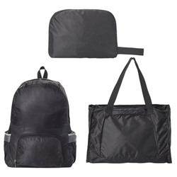 Сумка дорожная 37X15X45 см / IU-18 /уп 300/складной, дорожный рюкзак (Персиковый)