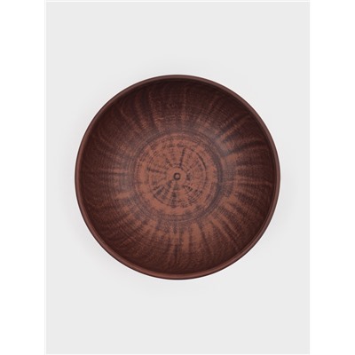 Салатник «Гладь», 800 мл, 17.5×5.5 см, красная глина