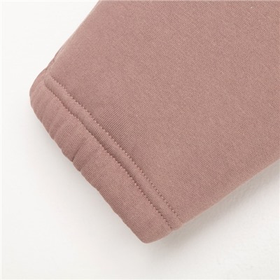 Брюки для девочки MINAKU: Basic Line KIDS, тёмно-бежевые, рост 104 см