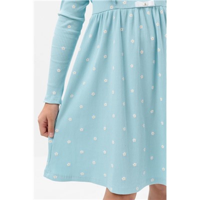 Платье Бетти длинный рукав детское (Бирюзовый)