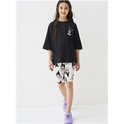 Фуфайка трикотажная для девочек (футболка)