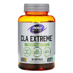 Now Foods, CLA Extreme, добавка для физической активности, 90 капсул