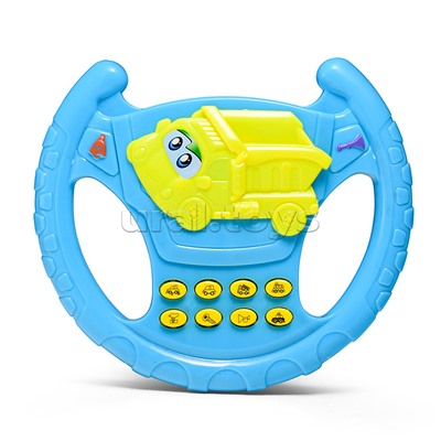 Руль музыкальный "Машинка" в пакете