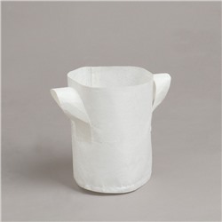 Пакет для рассады, 4 л, 18×21 см, спанбонд, плотность 130 г/м², с ручками, Greengo